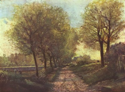 Landscape Painting by Alfred Sisley